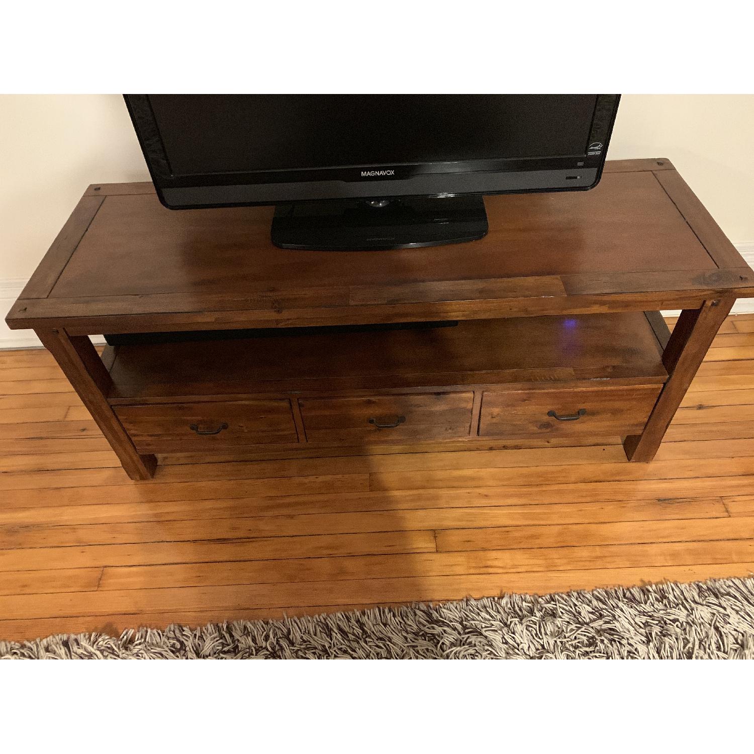 World Market Wood Media Console - image-3