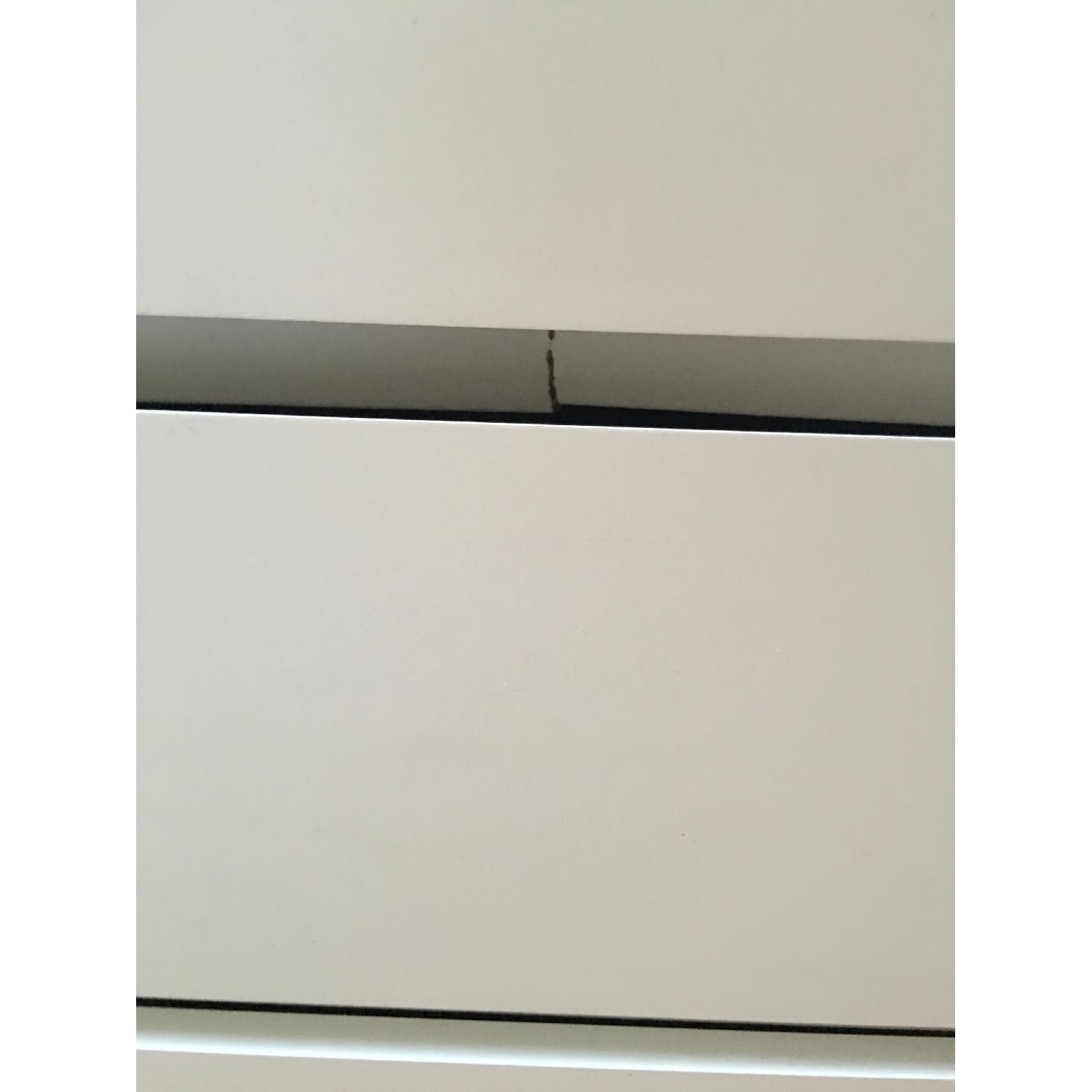 Ikea Malm White 6 Drawer Dresser Aptdeco