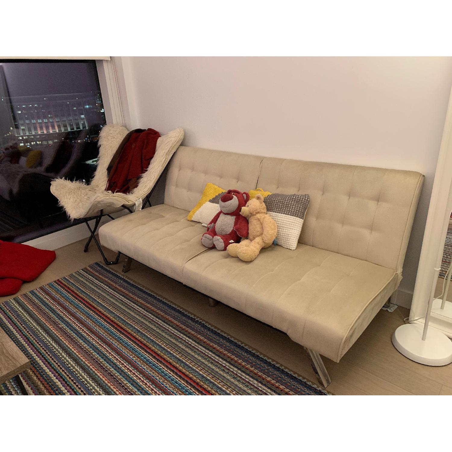 DHP Emily Futon w/ Chrome Legs - image-2