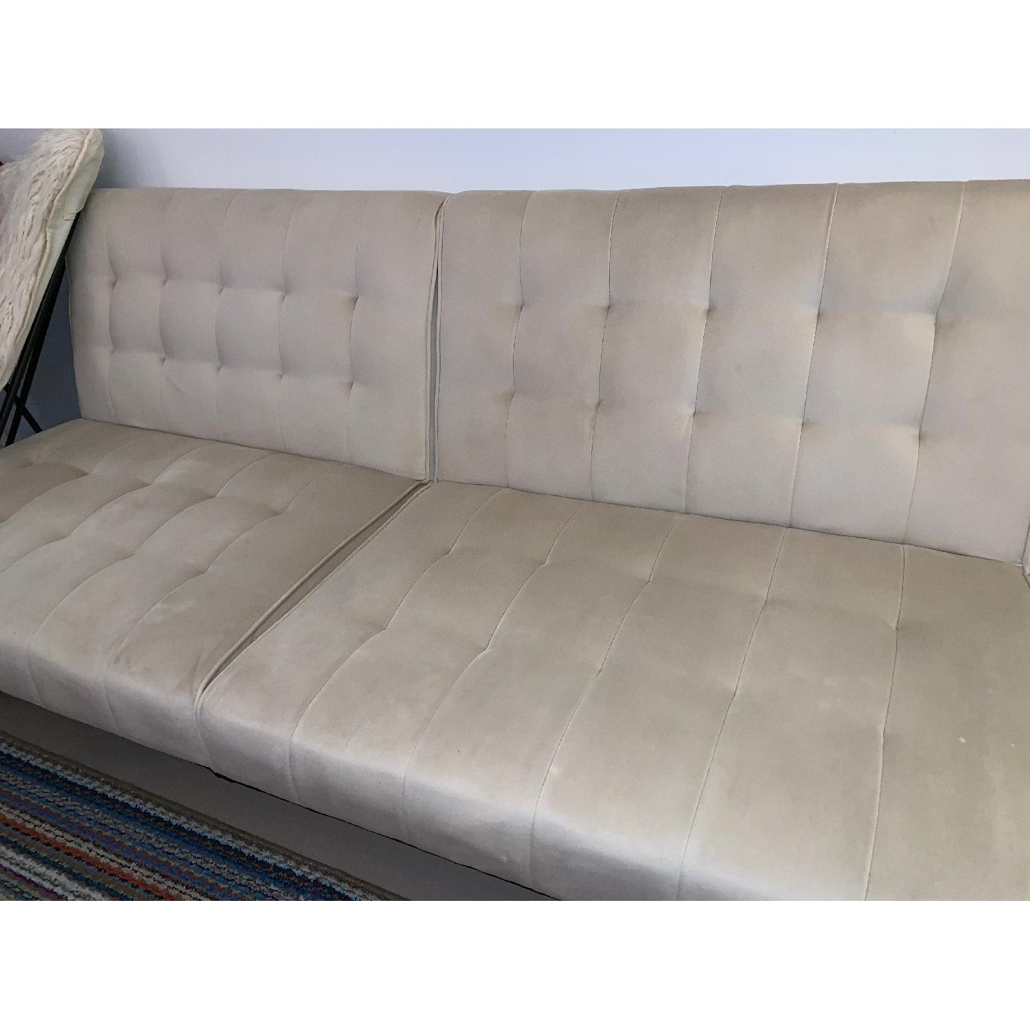 DHP Emily Futon w/ Chrome Legs - image-5