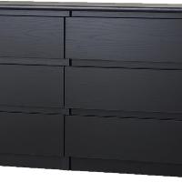 white christmas dresses Linsy Home Modern Wood Dressers for Bedroom, Wide Chest of 8 Drawers