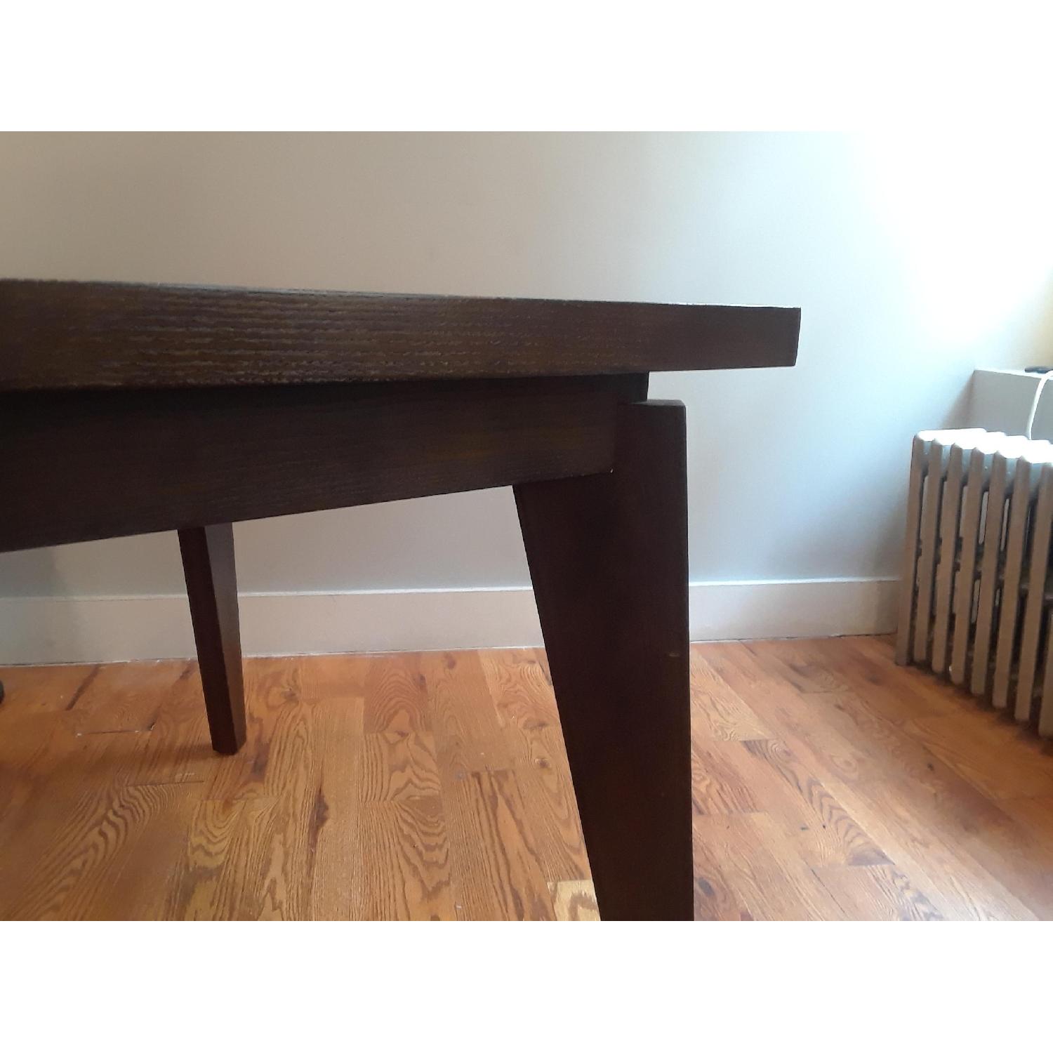 West Elm Angled-Leg Expandable Table - image-1