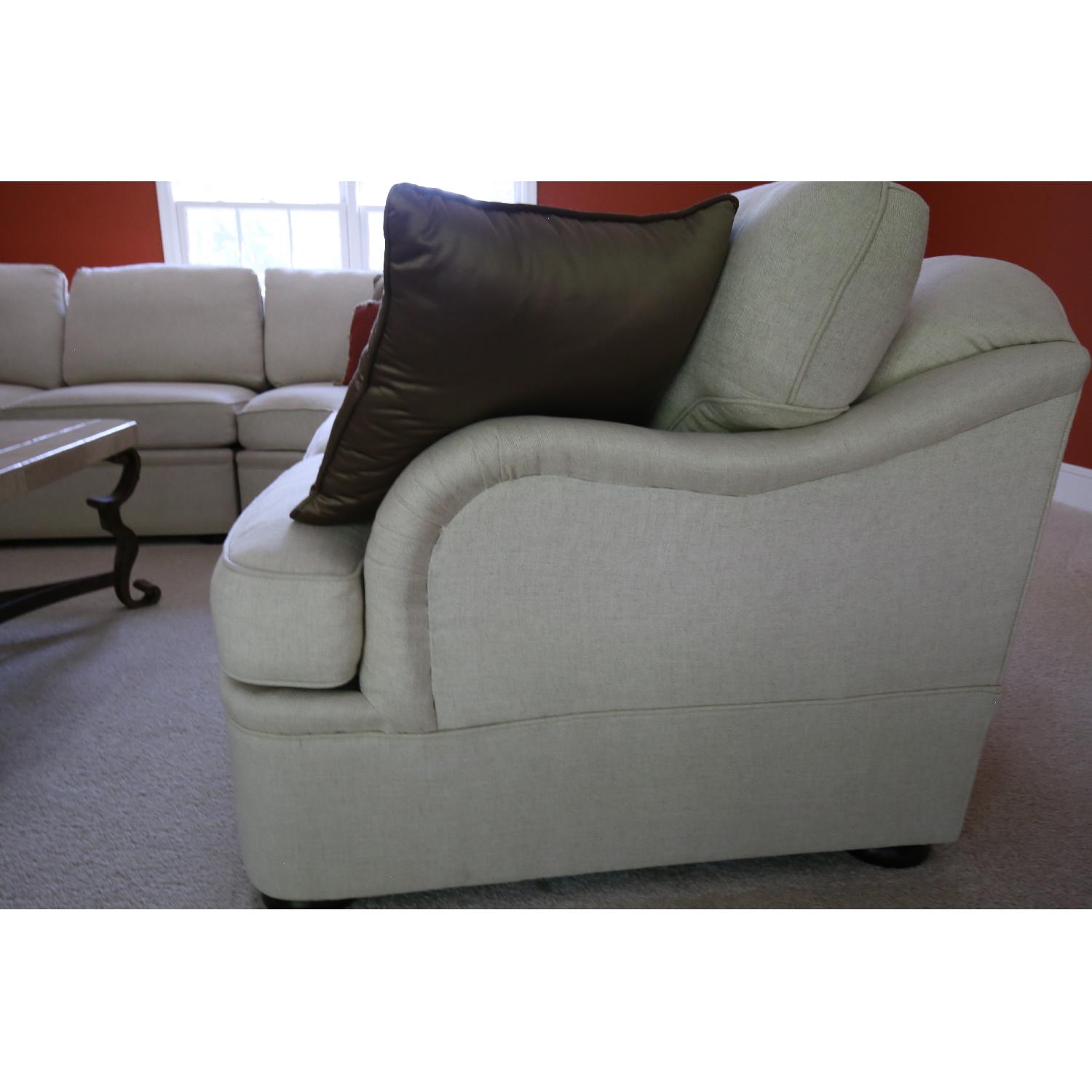 Bernhardt Vintage 3 Piece Sectional Sofa Aptdeco