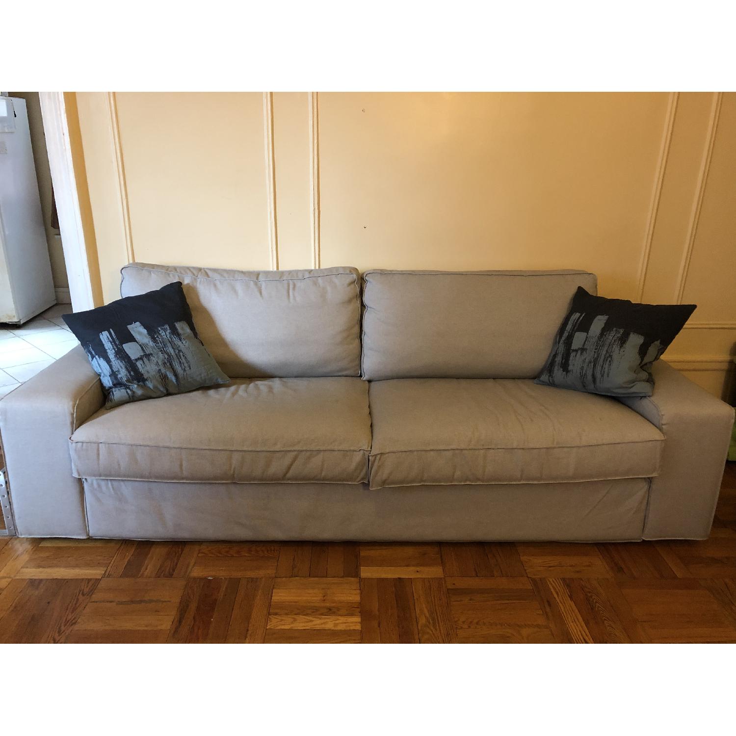 Ikea Kivik Light Grey Sofa - image-2