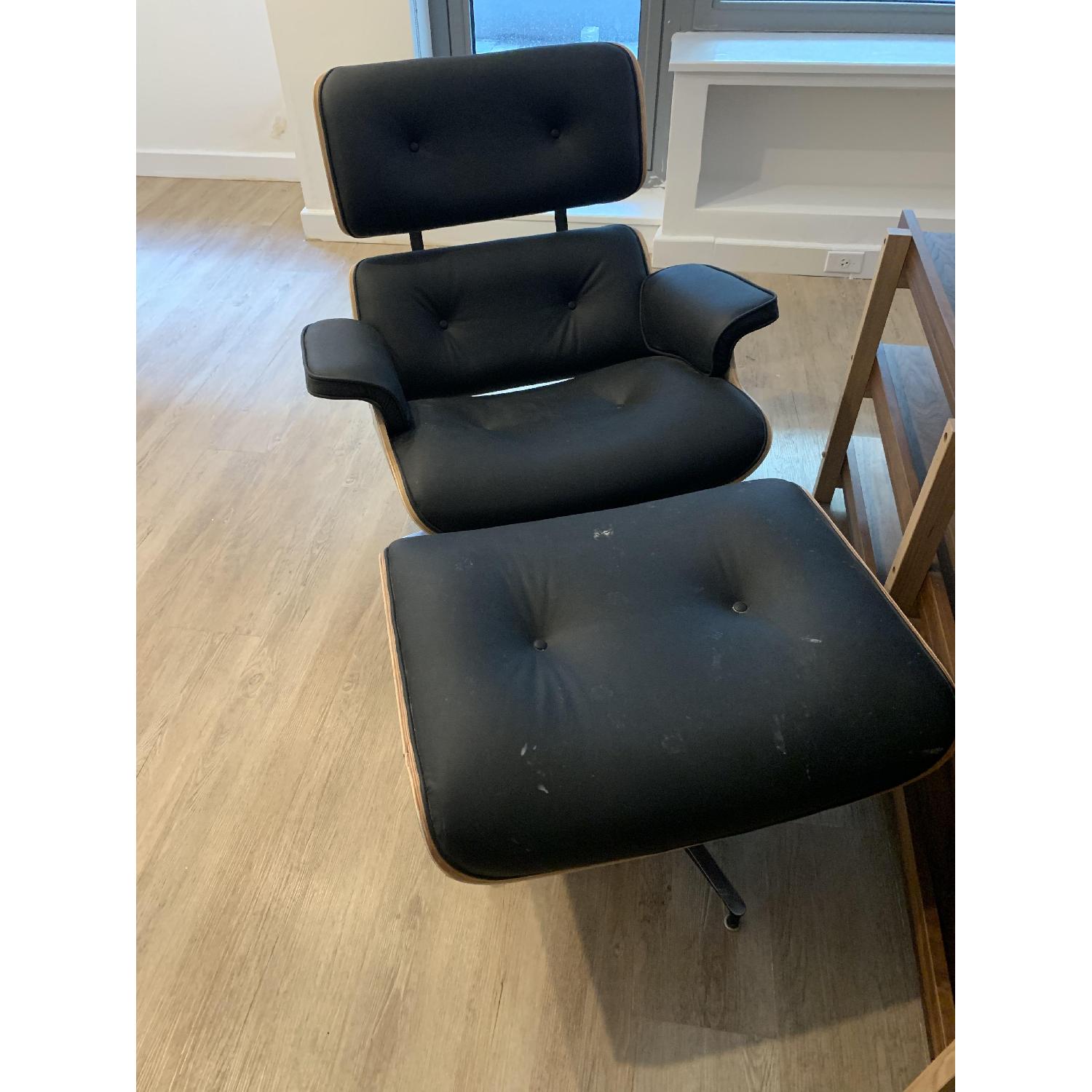 Eames Lounge Chair & Ottoman Replica - image-1