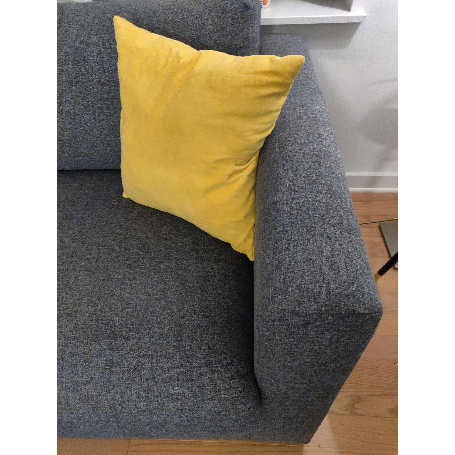 Ikea Vimle Loveseat in Gunnared Medium Gray - image-3