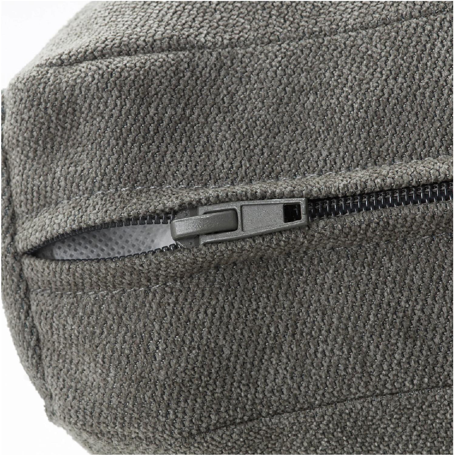 Ikea Brathult Sectional Sofa in Borred Gray-Green - image-4