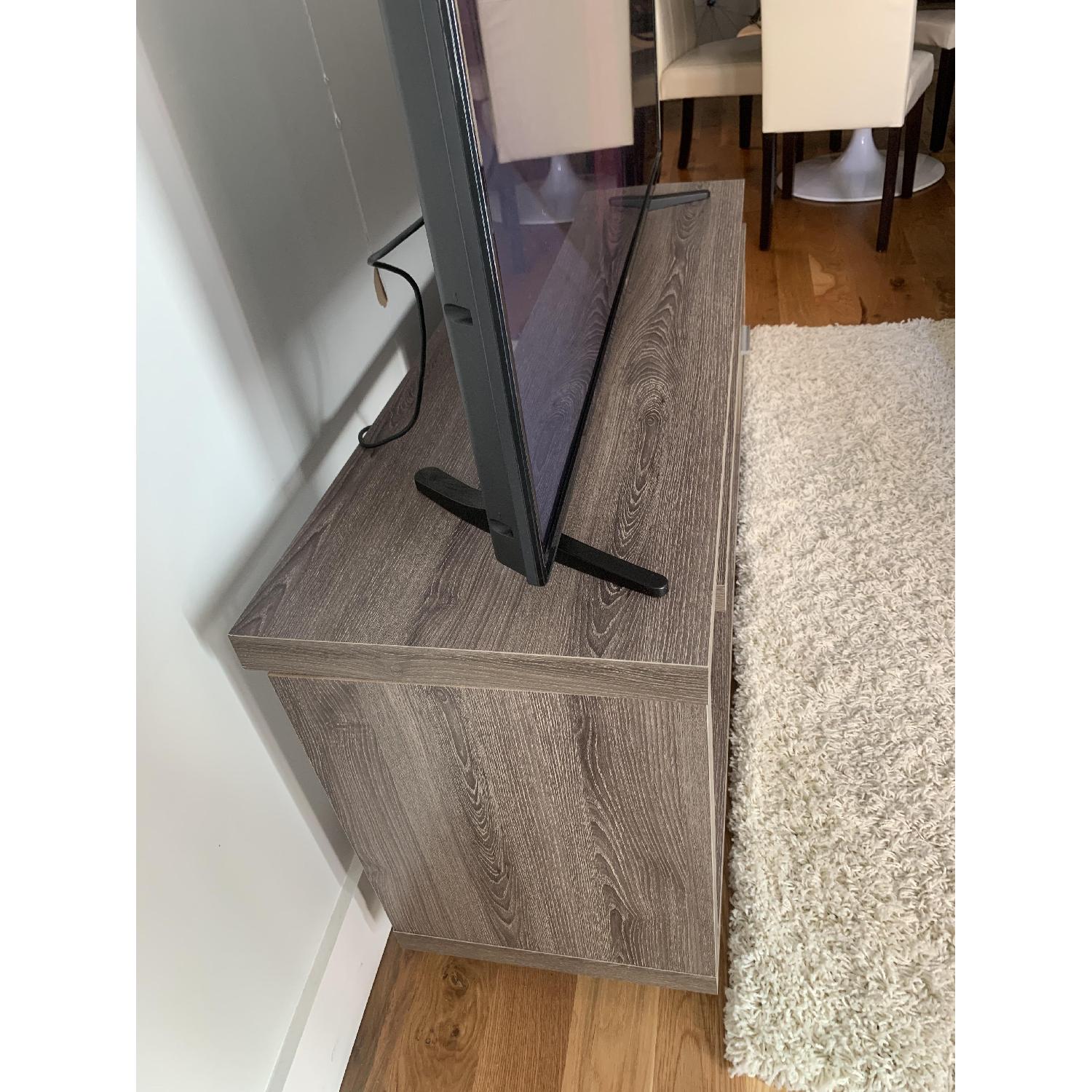 Monarch Specialties Taupe TV Console Stand - image-2