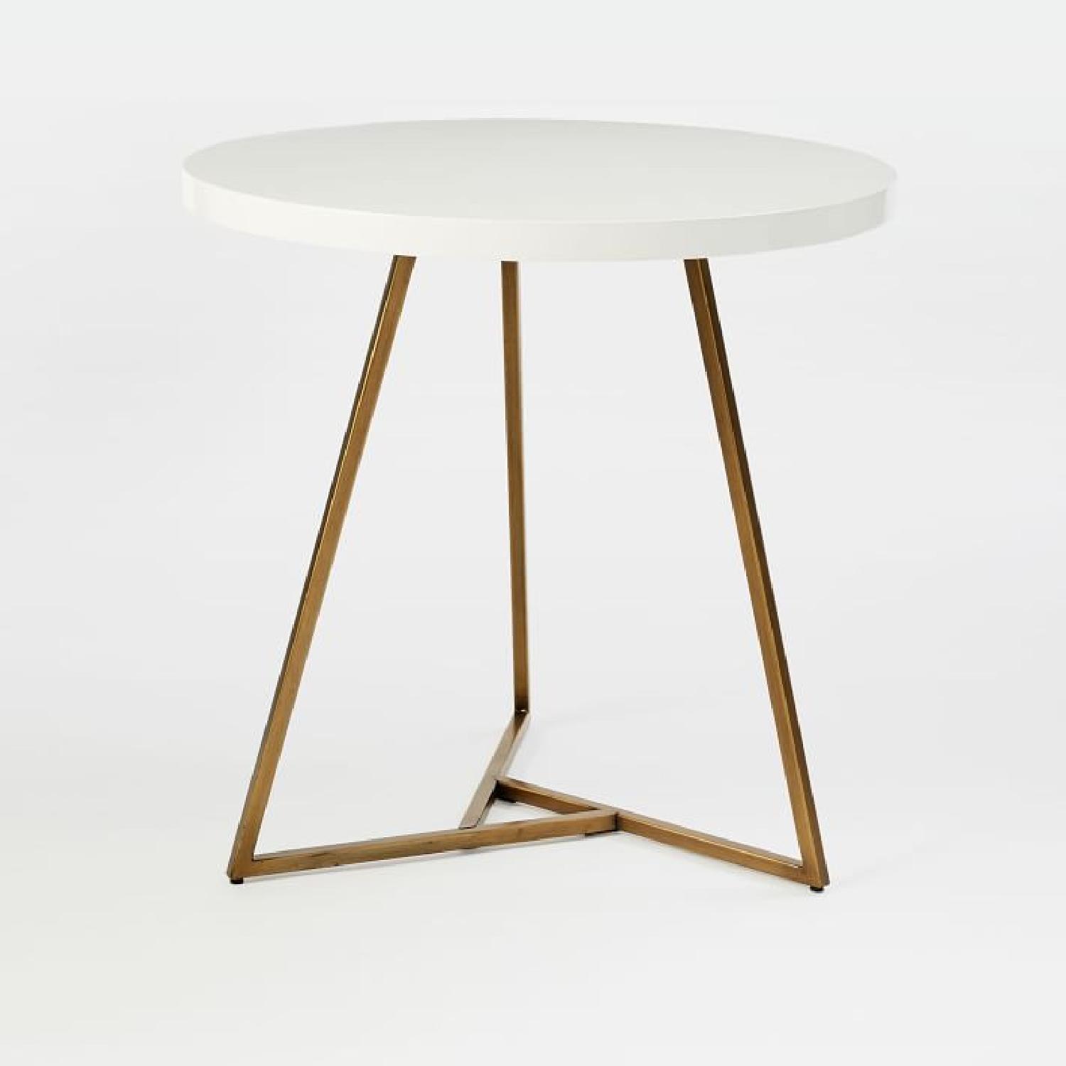 West Elm Lacquer Cafe Table - image-2