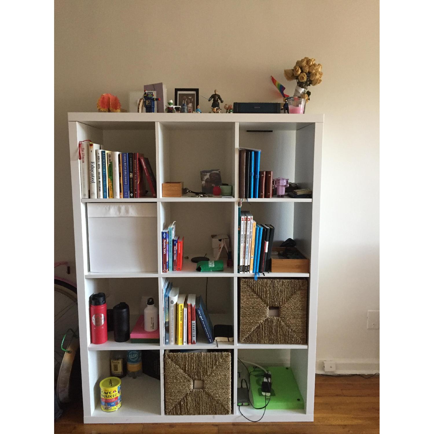 Ikea Kallax White Bookcase - image-2