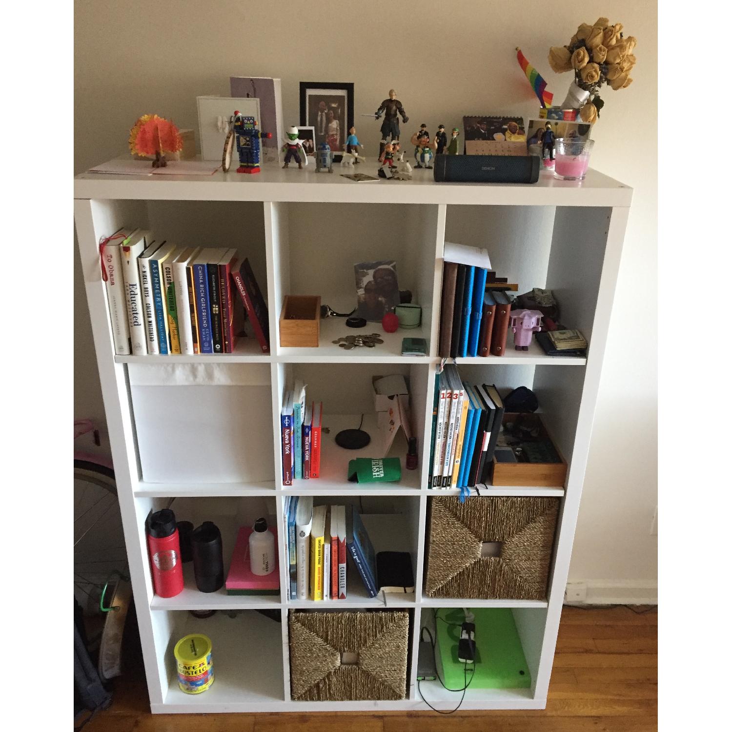 Ikea Kallax White Bookcase - image-4