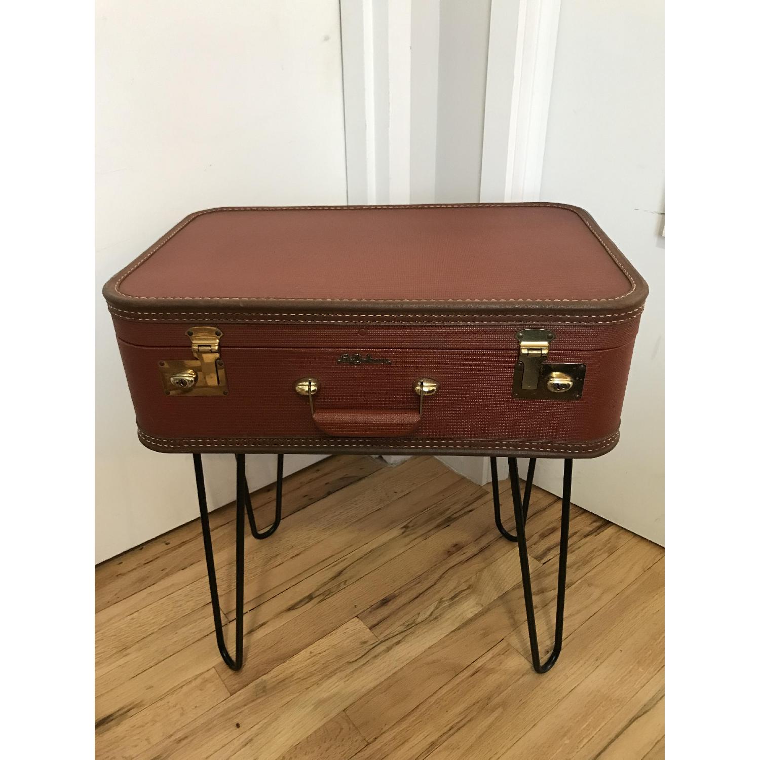 Lady Baltimore Repurposed Suitcase Table - image-1