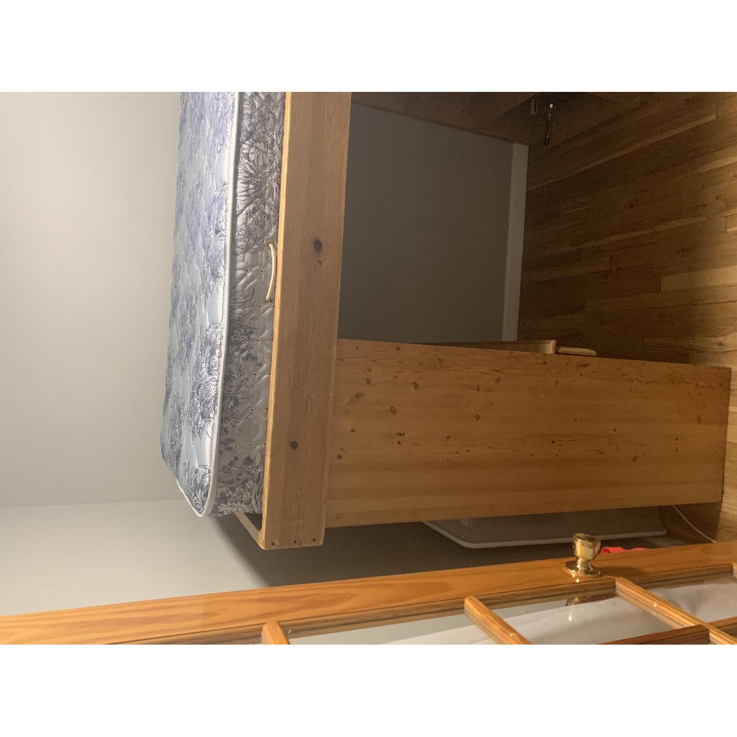 Twin Size Loft Bed w/ Storage - image-7