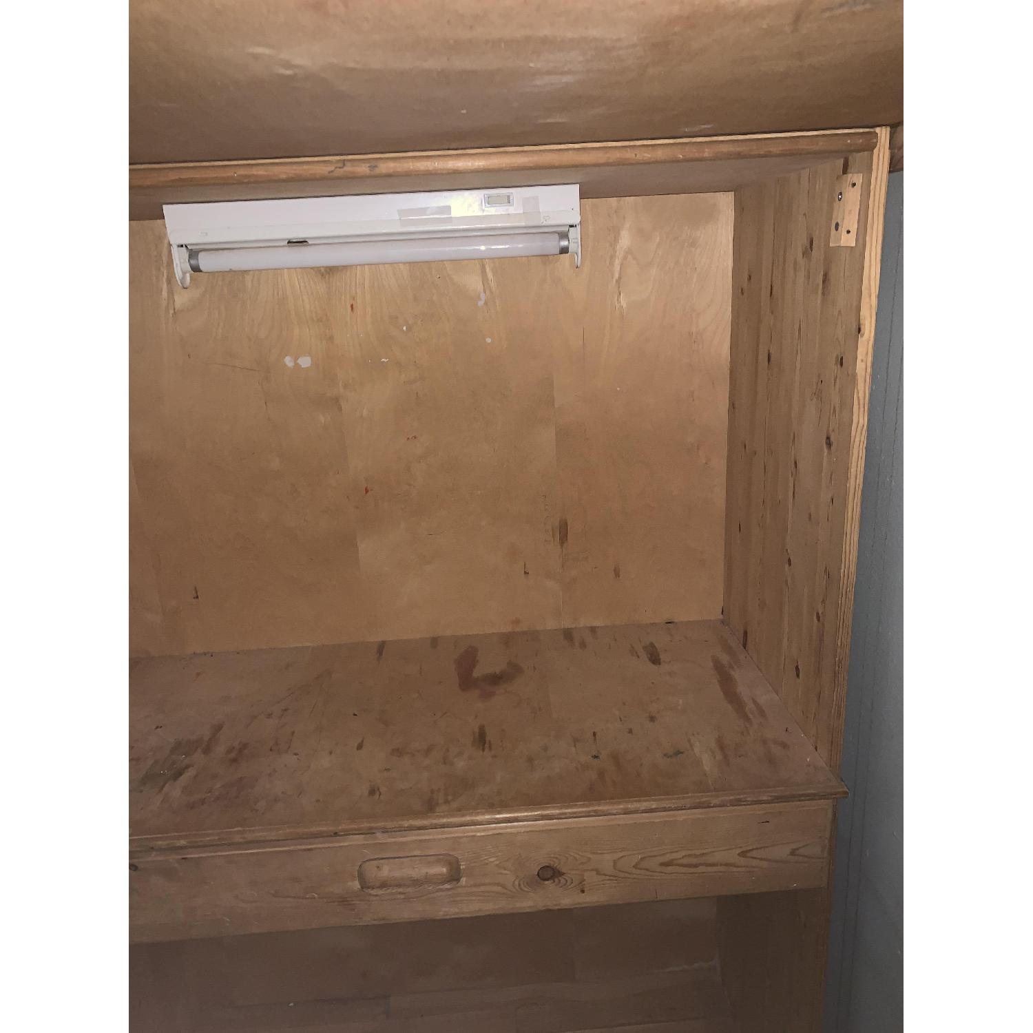 Twin Size Loft Bed w/ Storage - image-14