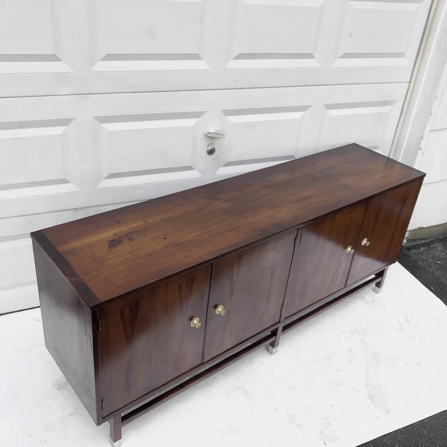 Stanley Furniture Mid-Century Breakfront w/ Hutch - image-2