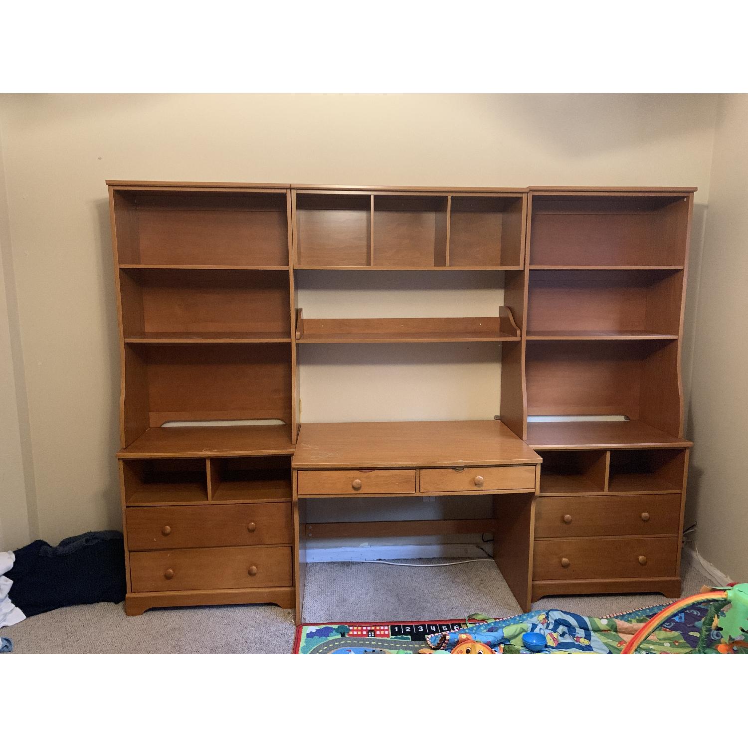 Solid Wood Shelving Units - image-1