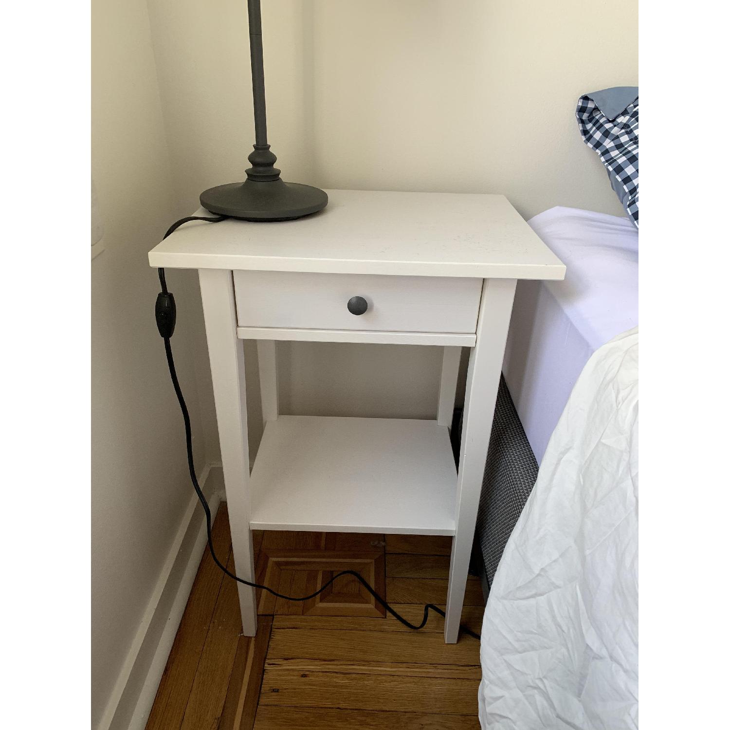 Ikea Hemnes White Side Tables AptDeco