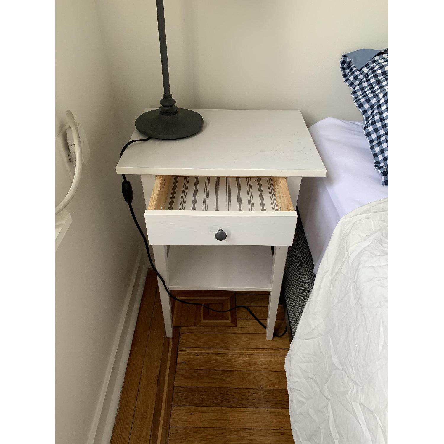 Ikea Hemnes White Side Tables - image-2