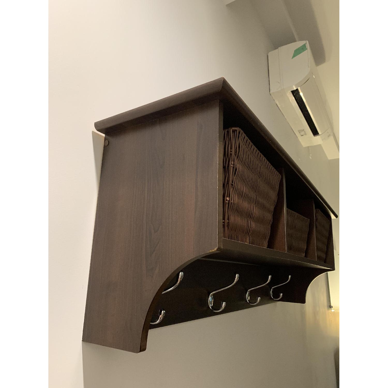 Prepac Espresso Entryway Cubbie Shelf - image-2