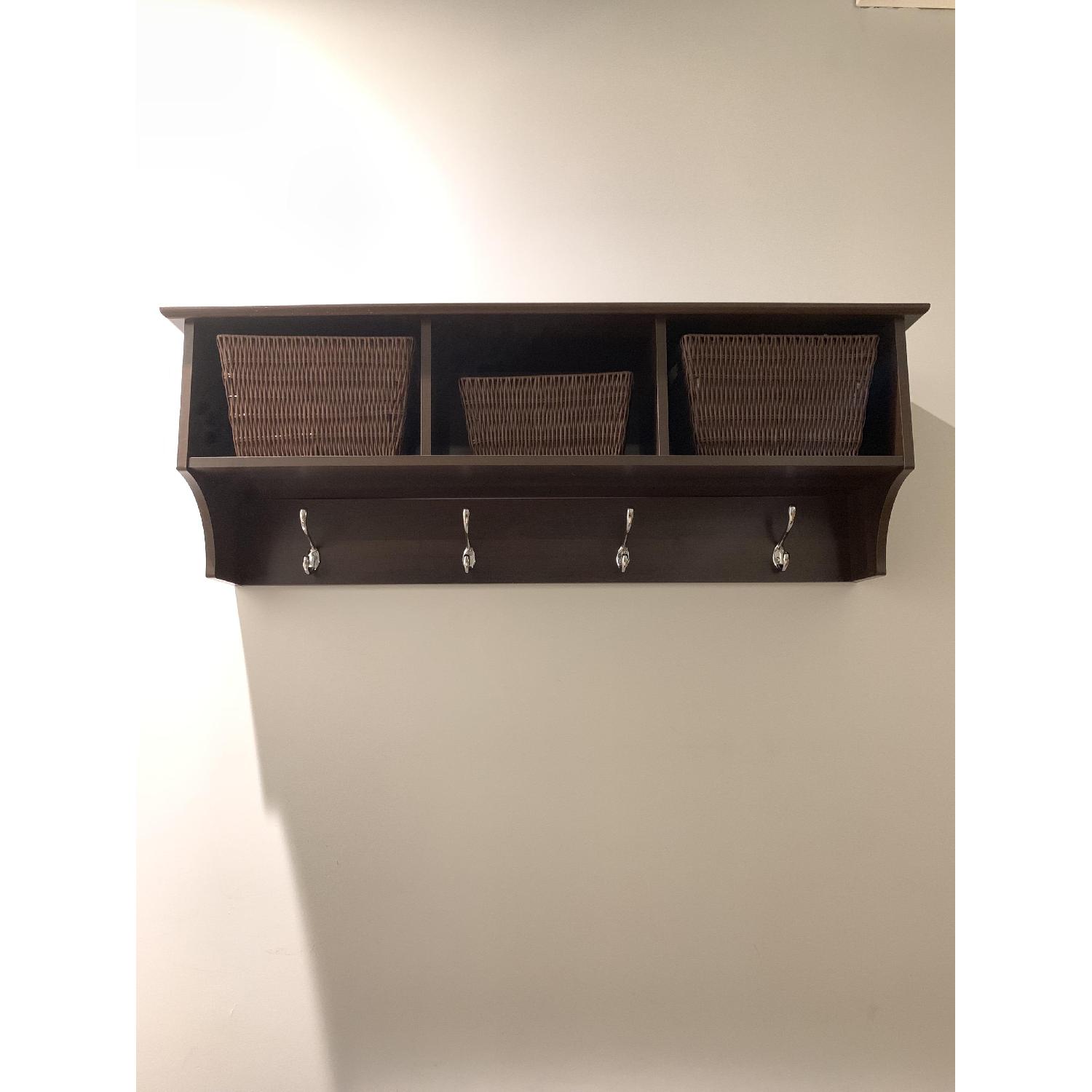 Prepac Espresso Entryway Cubbie Shelf - image-3