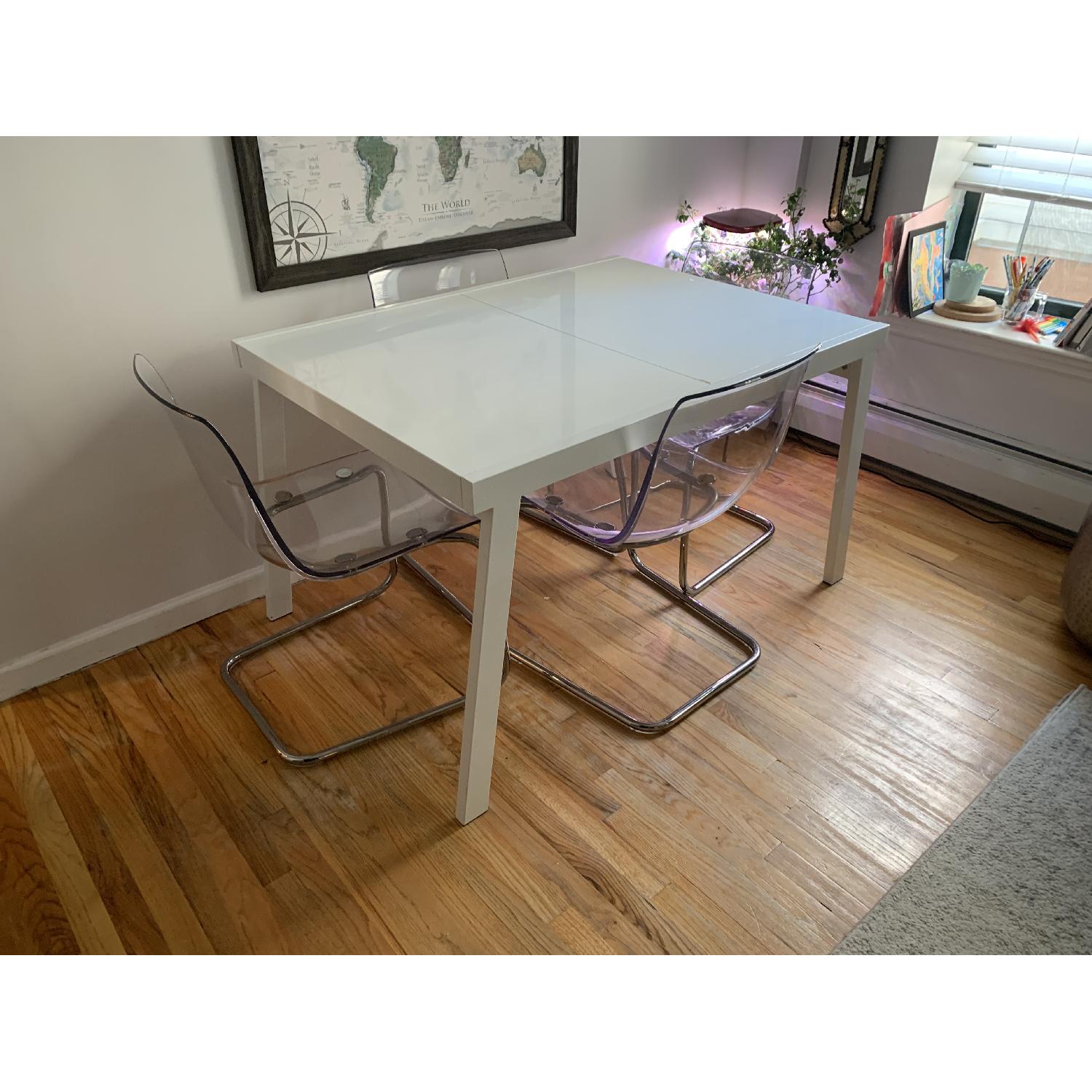 Ikea Clear Acrylic Chairs - image-4