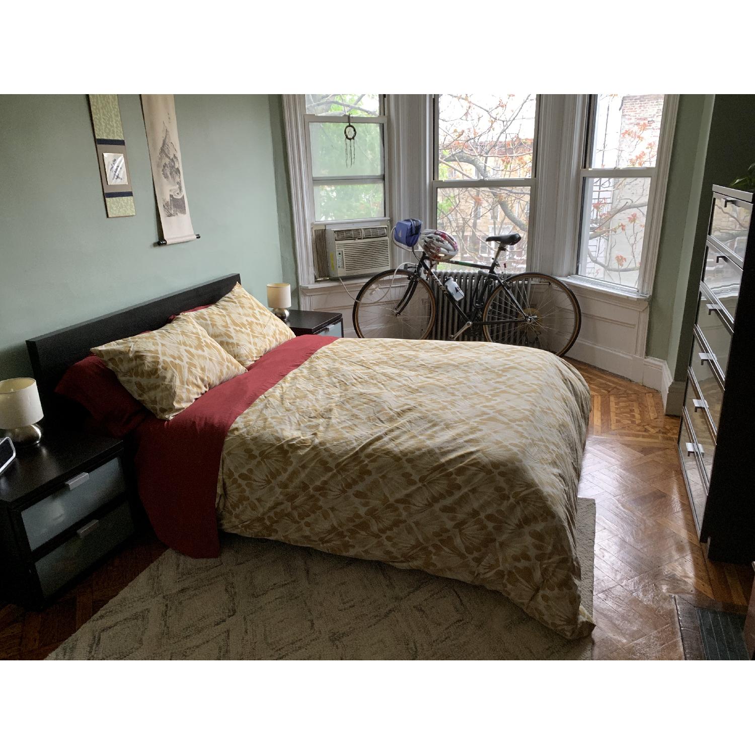 Ikea Hopen 8Drawer Black Dresser AptDeco