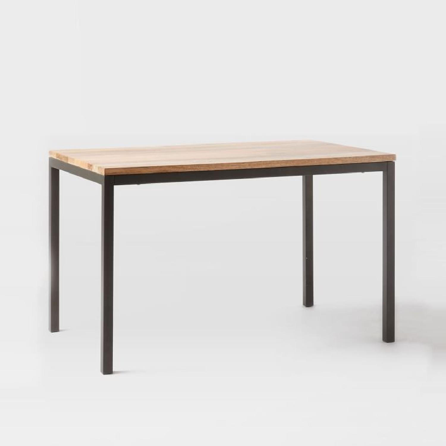 West Elm Box Frame Wood Dining Table - AptDeco