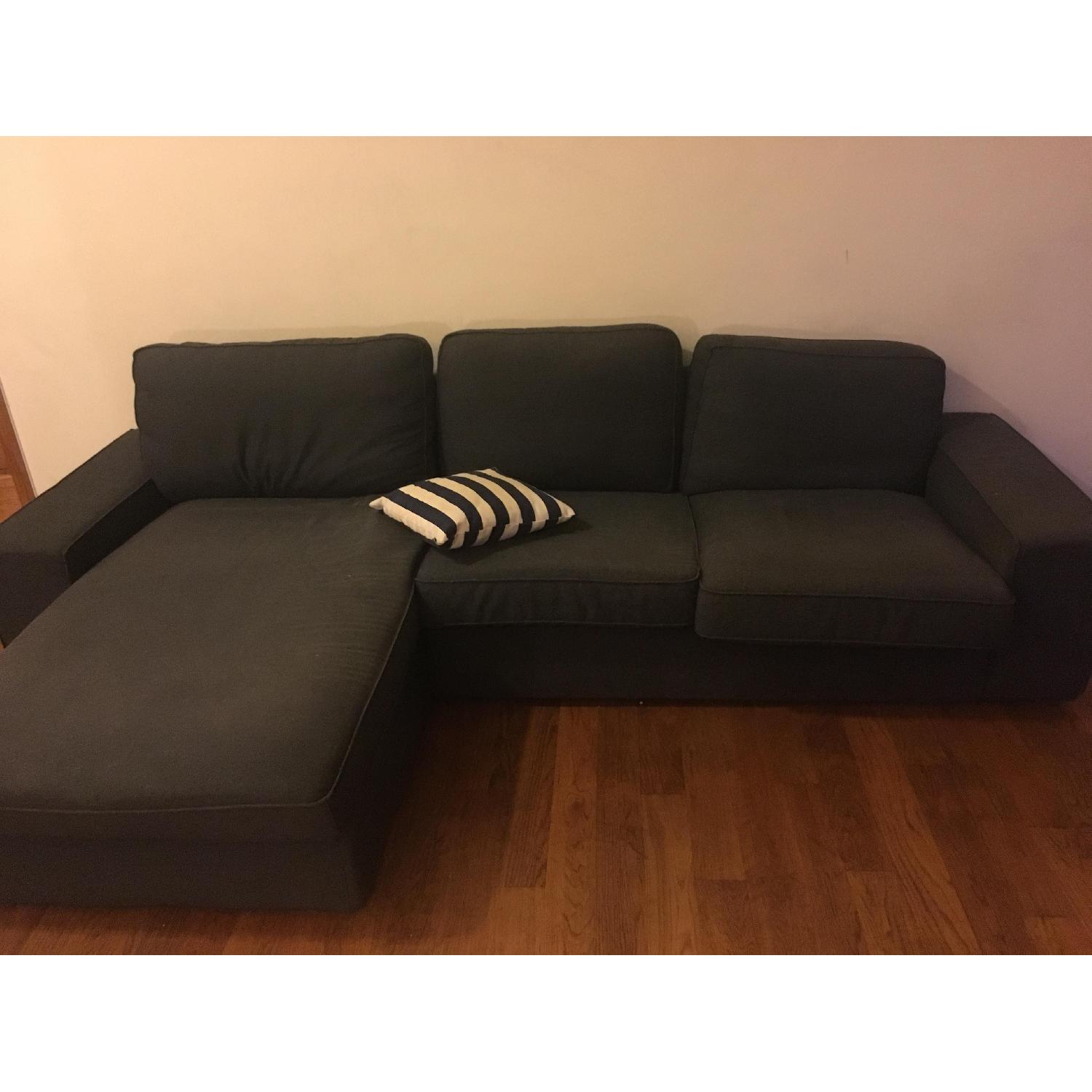 Ikea Kivik 3 Seater Sectional Sofa w/ Chaise - image-1