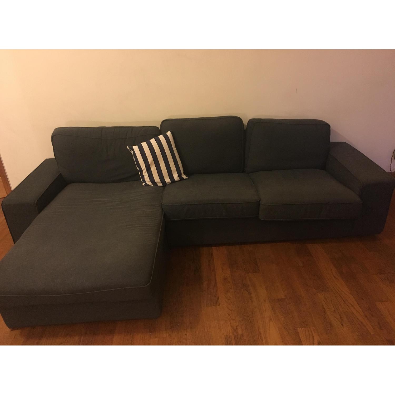 Ikea Kivik 3 Seater Sectional Sofa w/ Chaise - image-3