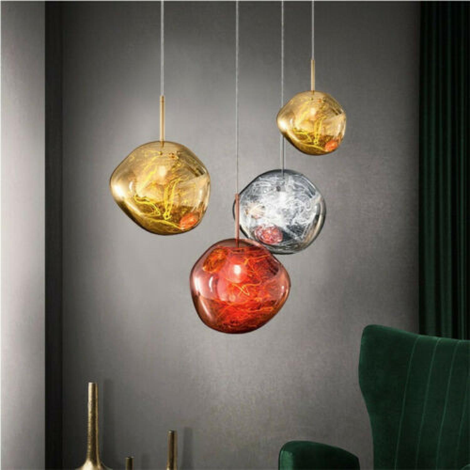 Molten Lava Pendant Lights - image-5