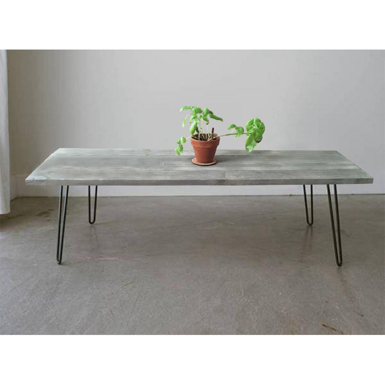 Reclaimed Barnwood Coffee Table - image-1