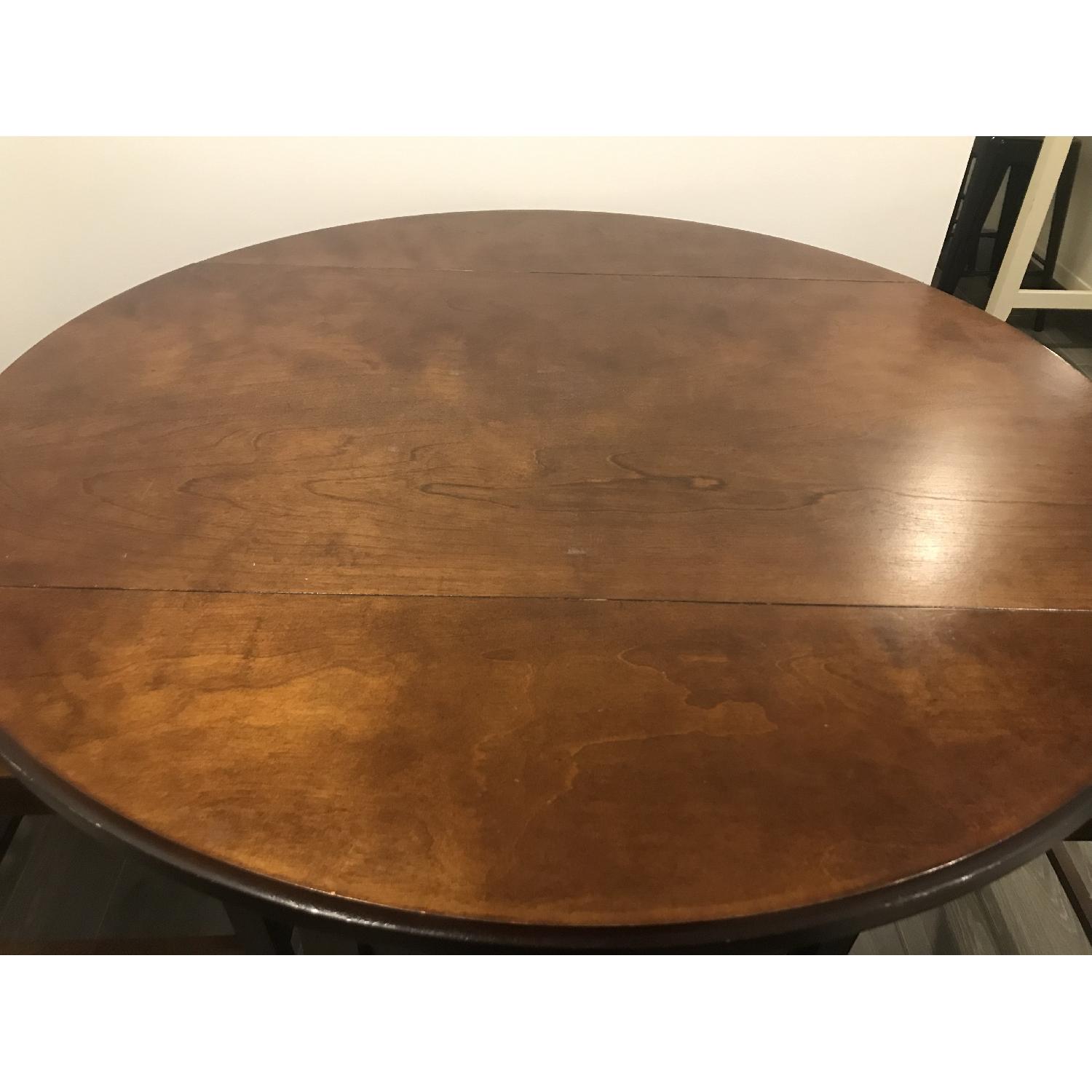 Target Drop Leaf Round Bistro Table w/ Storage & 2 Chairs - image-3