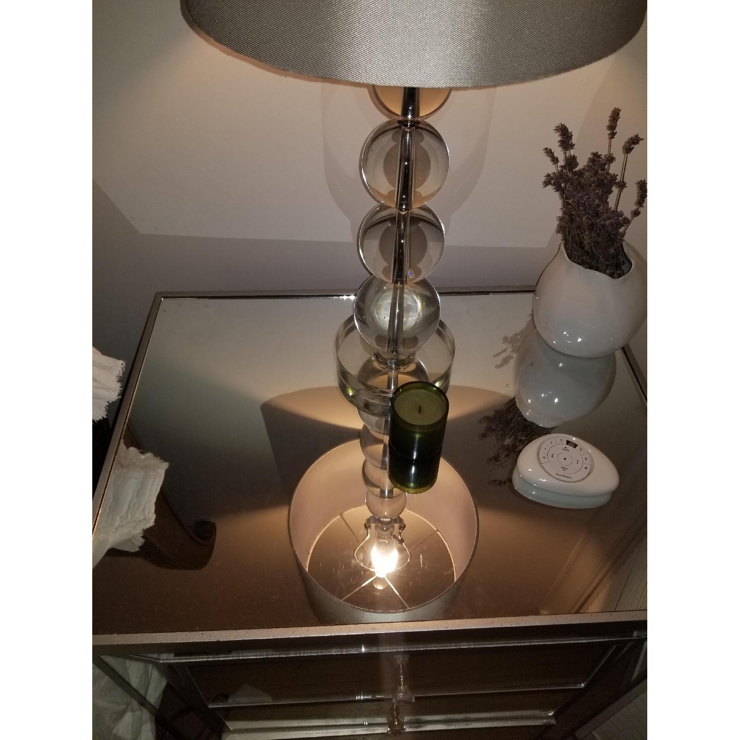 One Kings Lane Mirrored 3 Drawer Nightstands - image-2