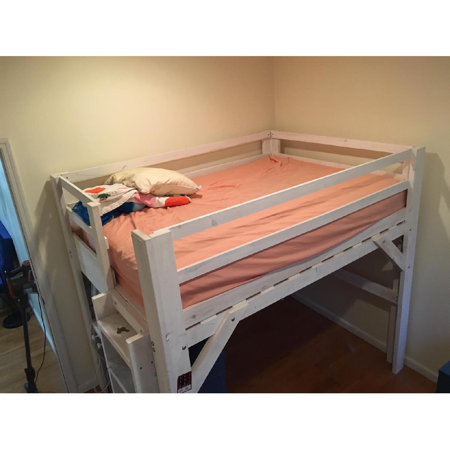 Chicago Loft Beds Custom White Loft Bed - image-2