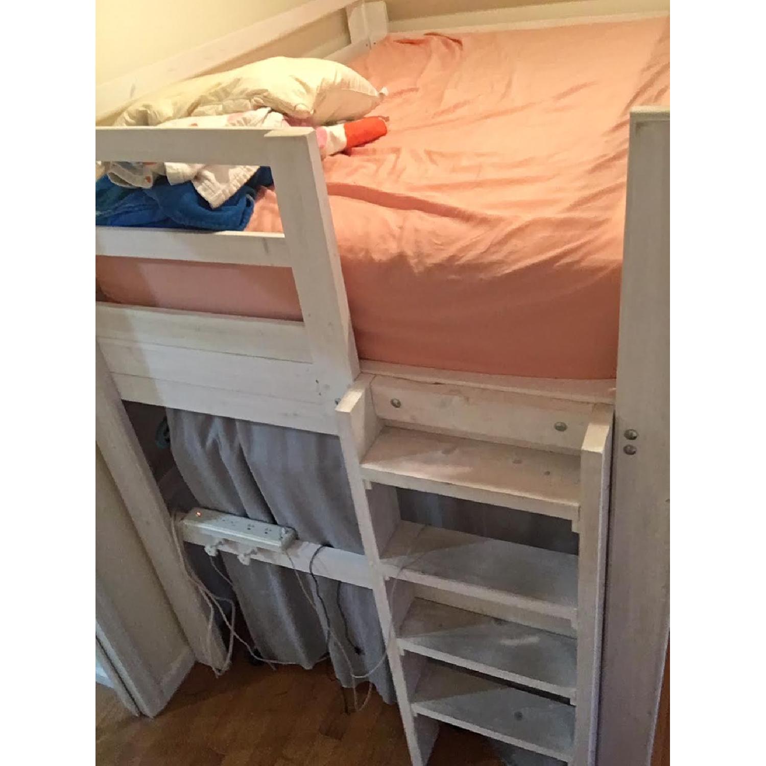 Chicago Loft Beds Custom White Loft Bed - image-3