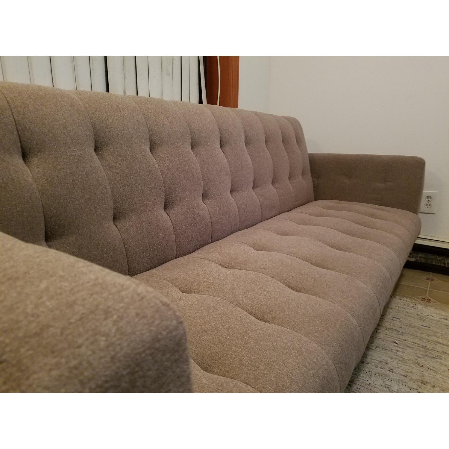 Tufted Sleeper Sofa/Futon - image-2