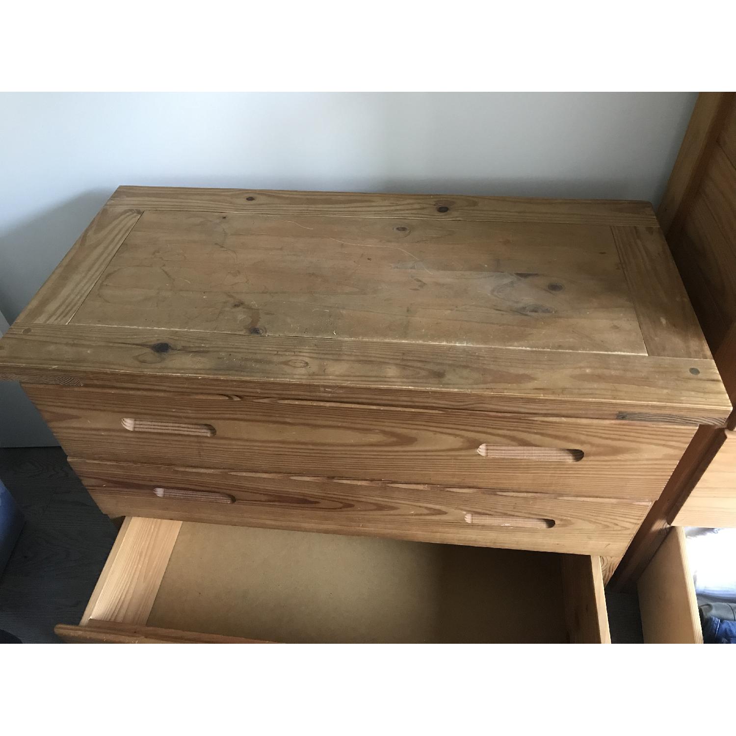 This End Up Classic 3 Drawer Wood Dresser Aptdeco