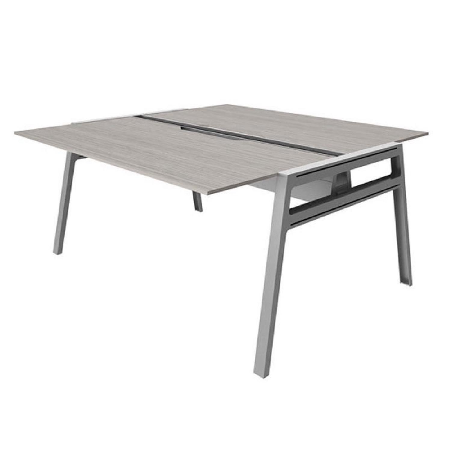 Steelcase Bivi Desks/Tables For Two - image-1