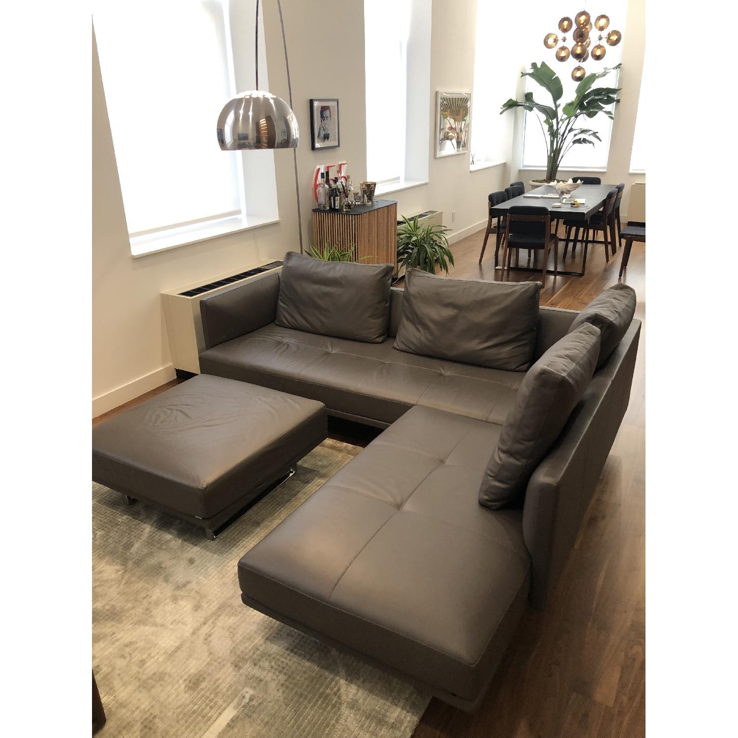 Knoll L Shaped Sleeper Sectional Sofa AptDeco