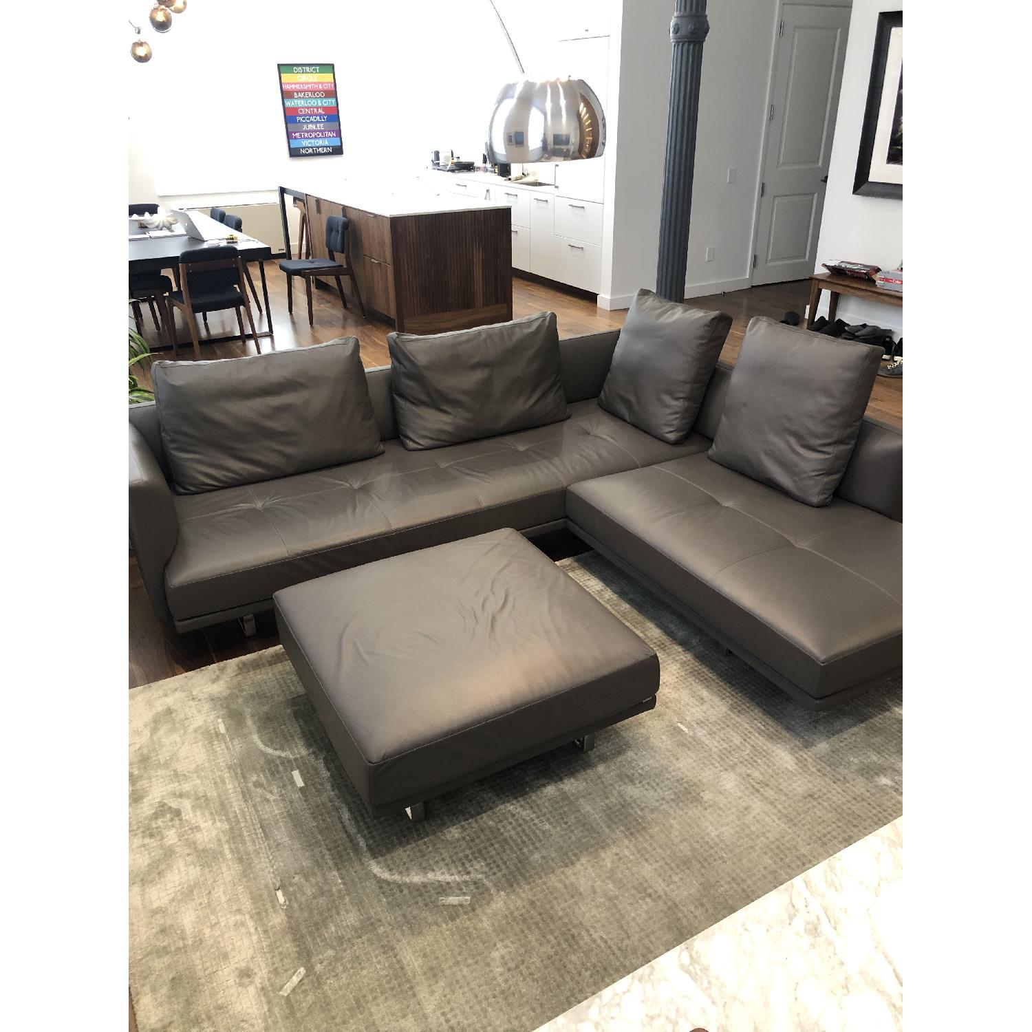 Knoll L Shaped Sleeper Sectional Sofa AptDeco