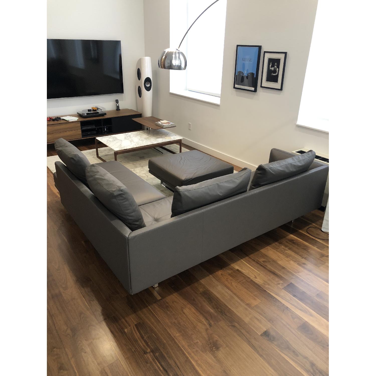 Knoll L Shaped Sleeper Sectional Sofa AptDeco