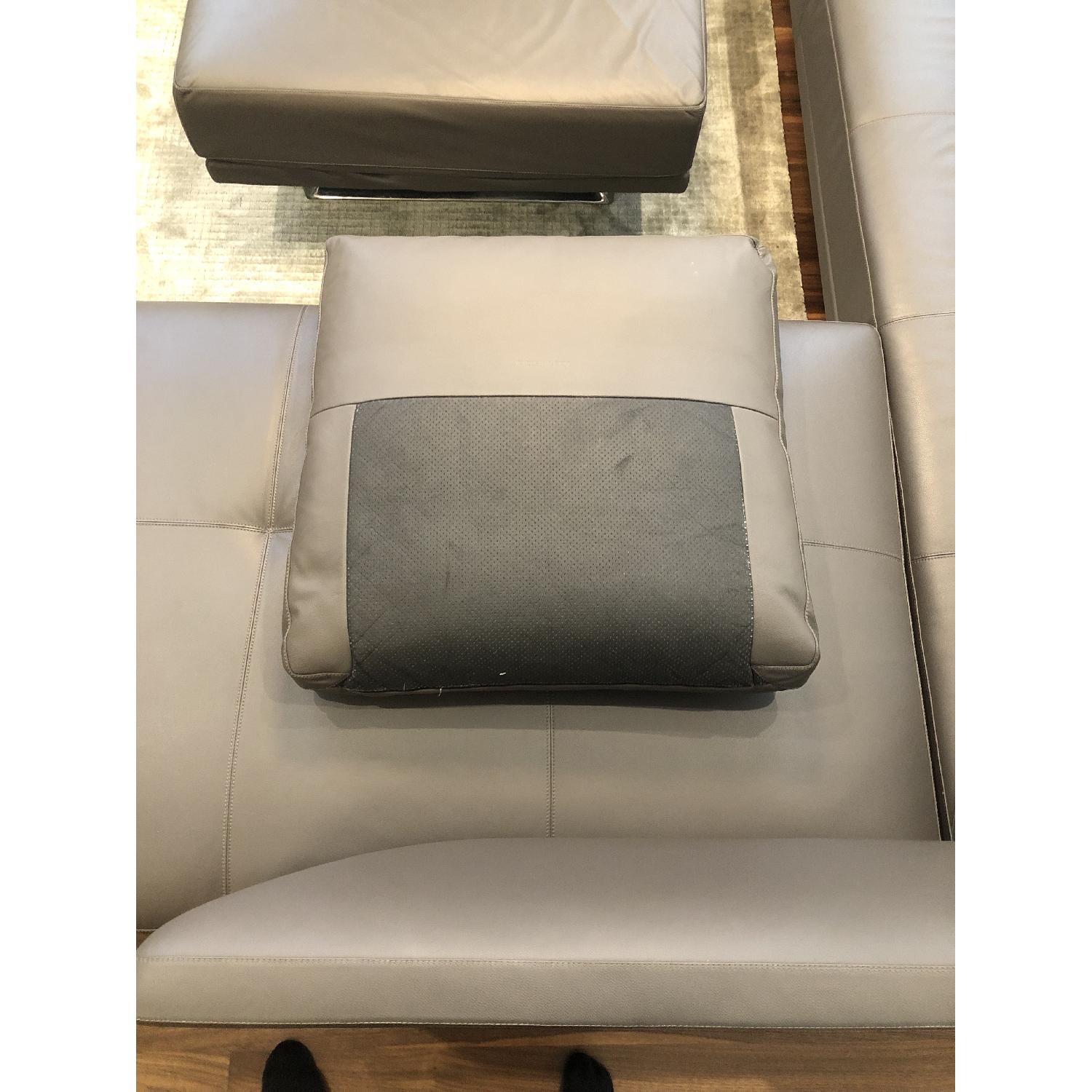 Knoll L Shaped Sleeper Sectional Sofa AptDeco