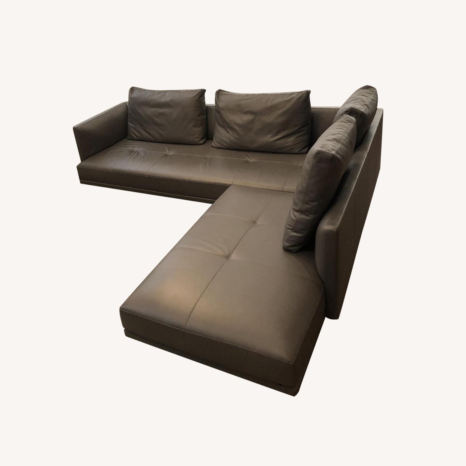 Knoll L Shaped Sleeper Sectional Sofa AptDeco