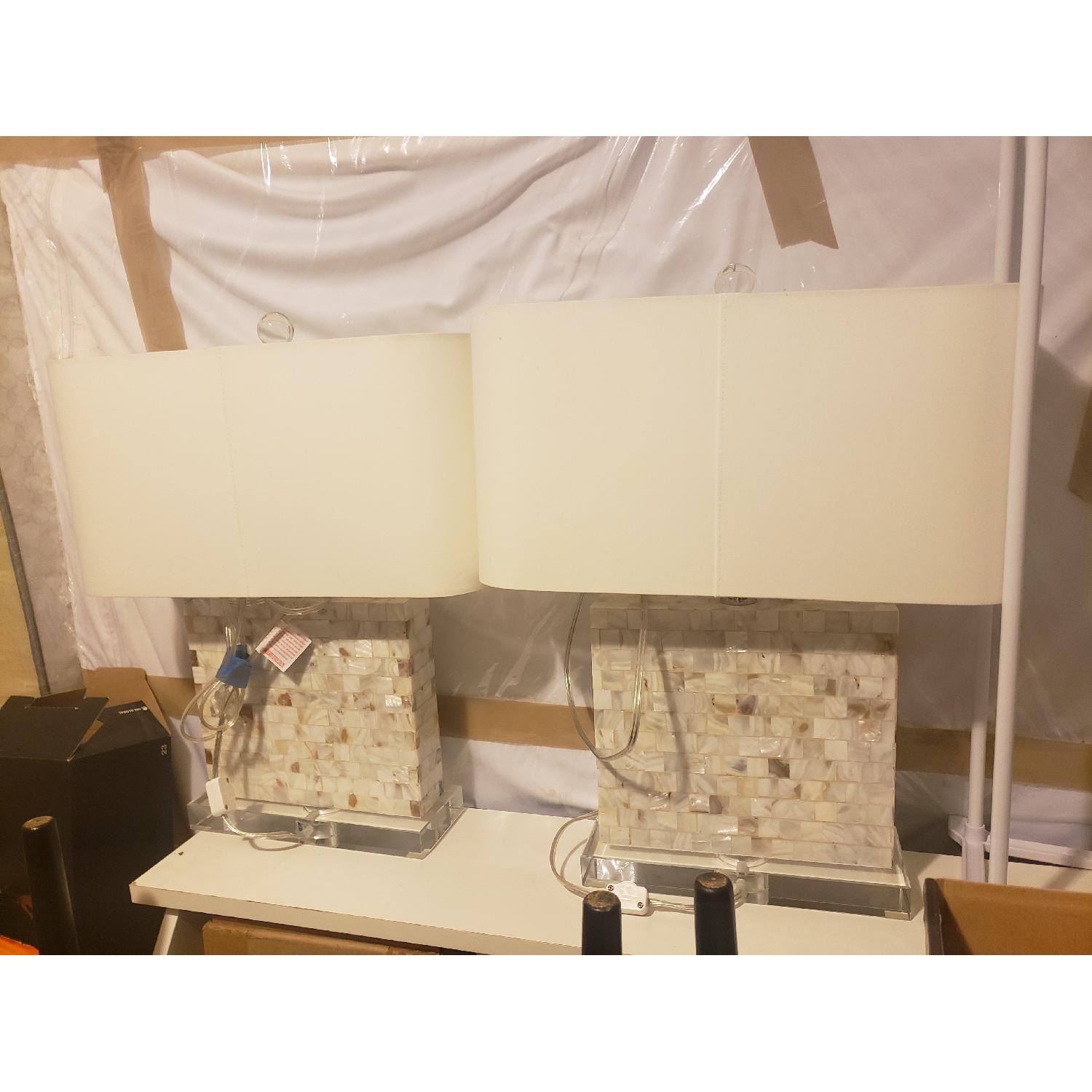 Regina Andrew Bliss Mother of Pearl Table Lamp - image-2