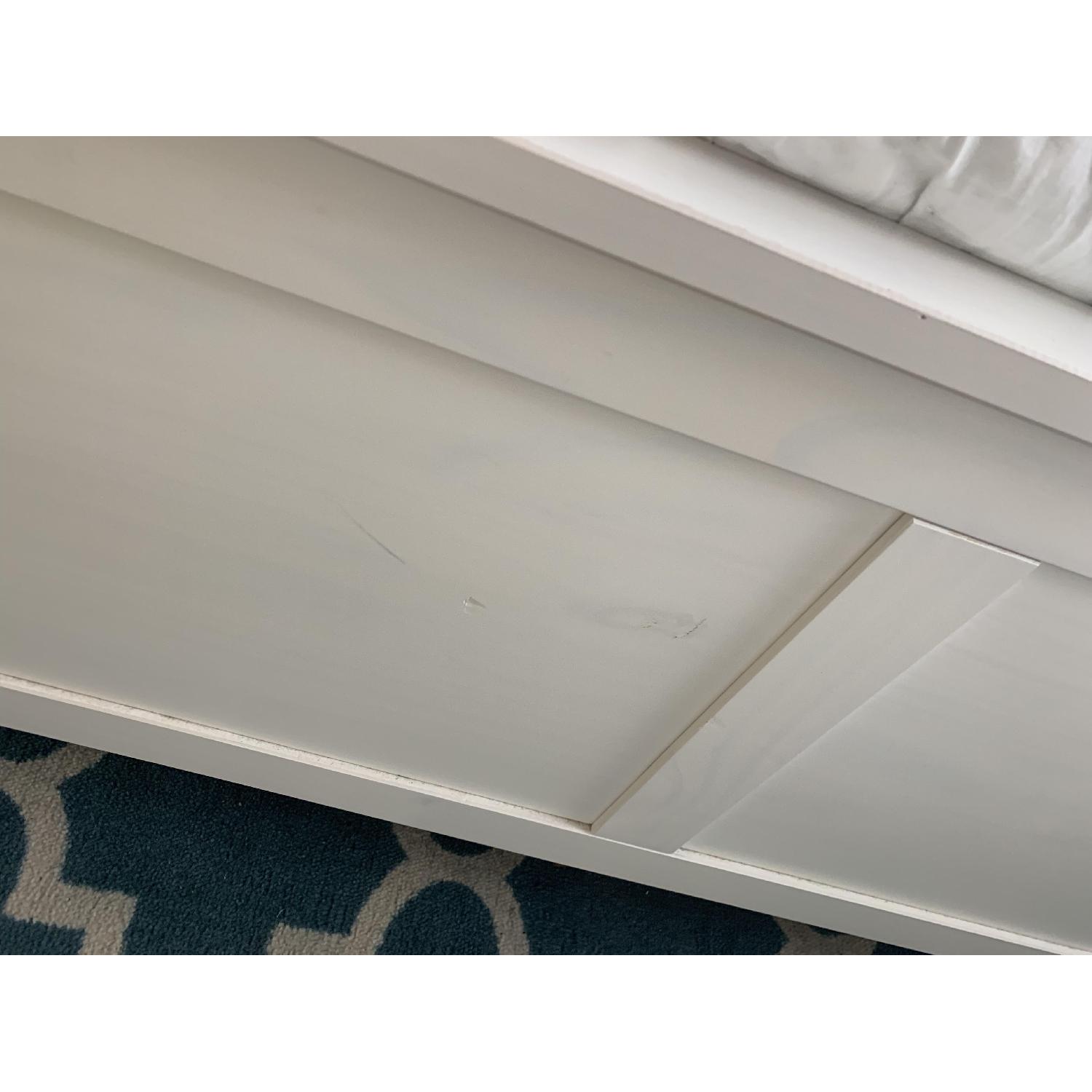 Ikea Hemnes White Full Bed Frame AptDeco