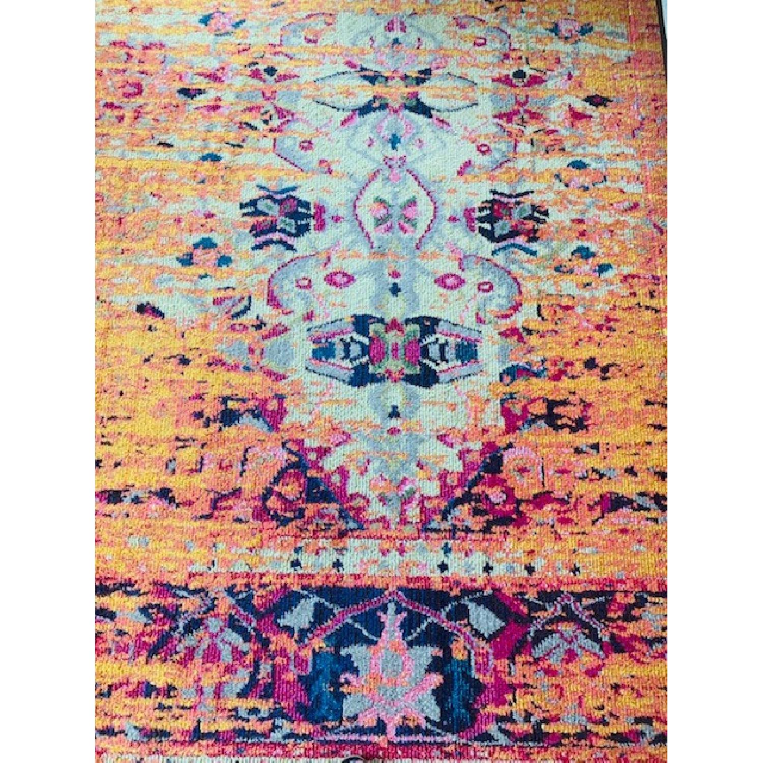 AllModern Orange Multi Patterned Area Rug AptDeco
