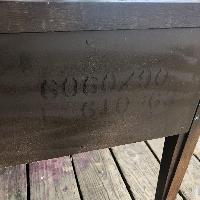 Broyhill Mid Century Modern Single Drawer End Table
