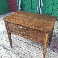Broyhill Mid Century Modern Single Drawer End Table