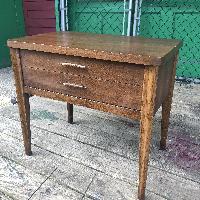 Broyhill Mid Century Modern Single Drawer End Table