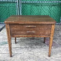 Broyhill Mid Century Modern Single Drawer End Table